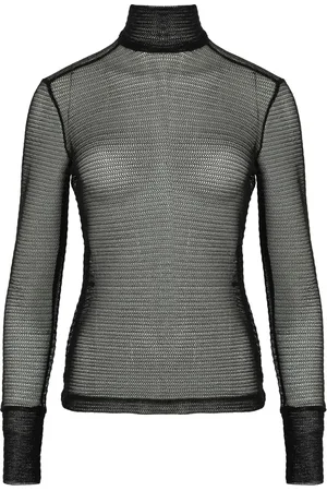 Gloria Coelho Top con cuello alto
