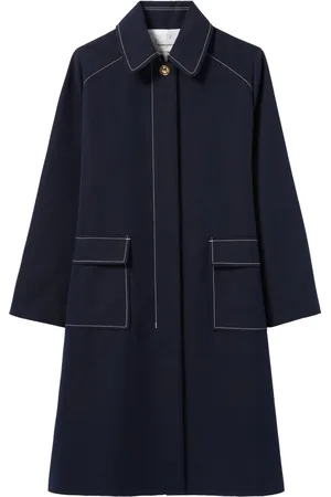 Claudie Pierlot Gabardina midi con cinturón
