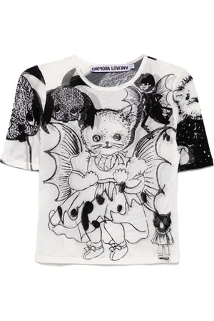 Chopova Lowena Top Cat Consorte de manga corta