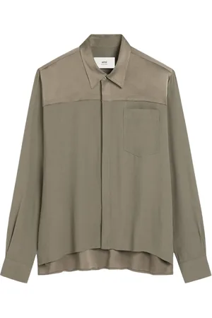 Ami Camisa con panel en contraste