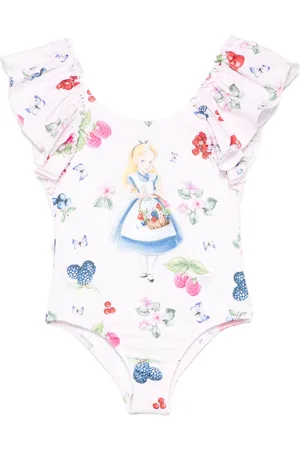 MONNALISA Bañador con estampado Alice de x Disney