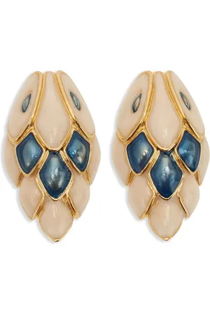 Roberto Cavalli Pendientes decorativos dorados