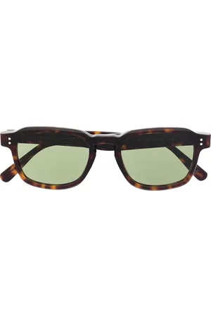 Retrosuperfuture Gafas de sol cuadradas con efecto carey