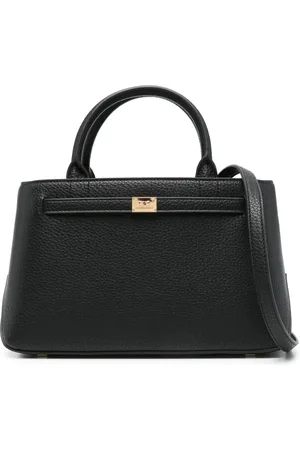 Elisabetta Franchi Bolso shopper con placa del logo