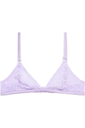 FLEUR DU MAL Sujetador con encaje floral