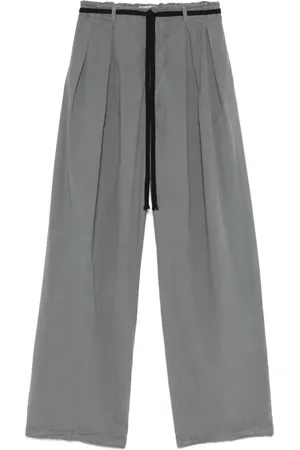 BARENA Pantalones con pinzas invertidas