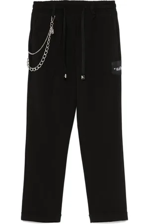 John Richmond Pantalones con parche del logo