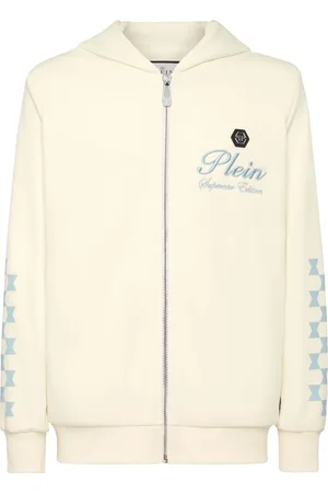 Philipp Plein Sudadera Checkmate con capucha