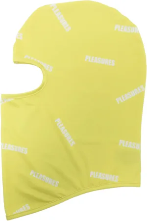 Pleasures Pasamontañas con logo estampado