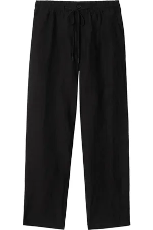 Burberry Pantalones rectos de lino