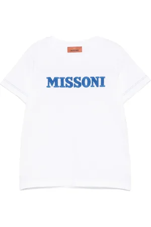Missoni Camiseta con logo bordado