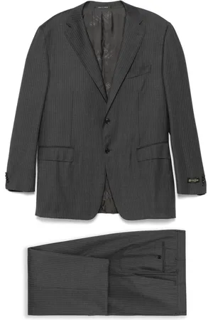 corneliani Traje a rayas diplomáticas