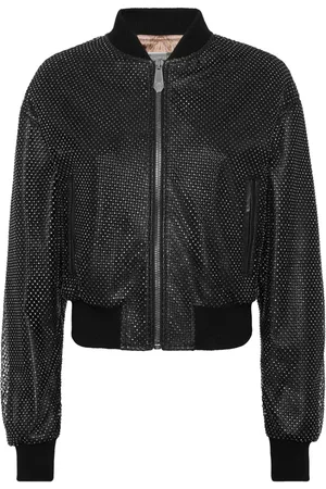 Philipp Plein Chaqueta bómber con cremallera