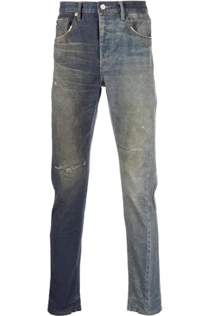 Purple Brand Vaqueros slim de talle bajo