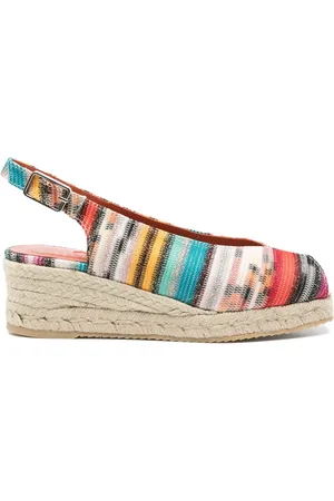 Missoni Alpargatas con tacón de 45 mm