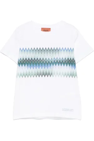 Missoni Camiseta con estampado en zigzag