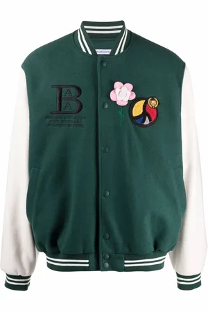 BEL-AIR ATHLETICS Chaqueta bomber con logo bordado
