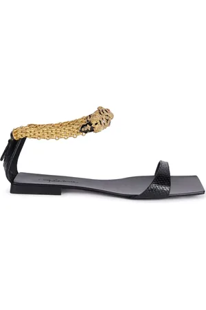 Roberto Cavalli Sandalias Jewel Tigers planas