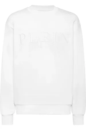 Philipp Plein Sudadera con logo en relieve