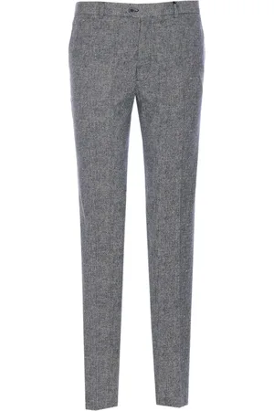 Circolo Pantalones slim texturizados