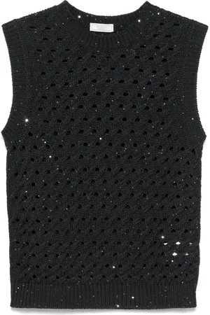 PESERICO SIGN Top con lentejuelas