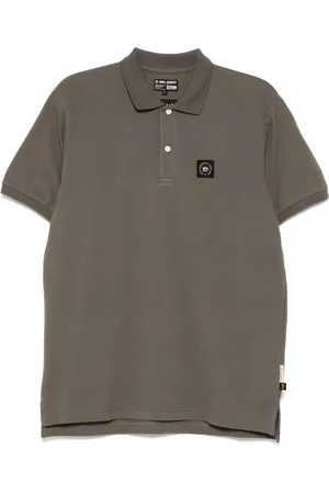 Izzue Polo con parche del logo