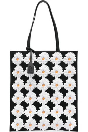 Moschino Bolso shopper con apliques florales