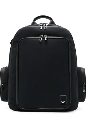 Emporio Armani Mochila con parche del logo