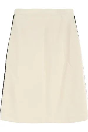 Gucci Falda midi de lana 2000