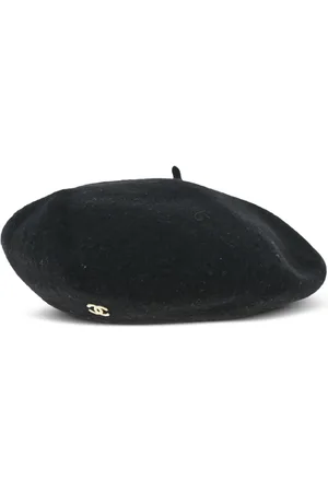 CHANEL Boina con logo CC 1990-2000
