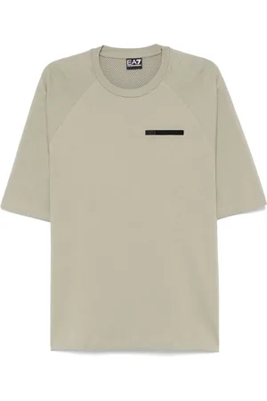 EA7 Camiseta con logo de goma