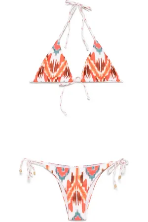 Cia Maritima Bikini con estampado ikat