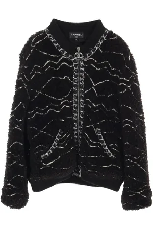 CHANEL Chaqueta bómber de vellón 1986-1988