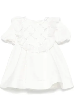 MISS BLUMARINE Vestido con detalle del logo