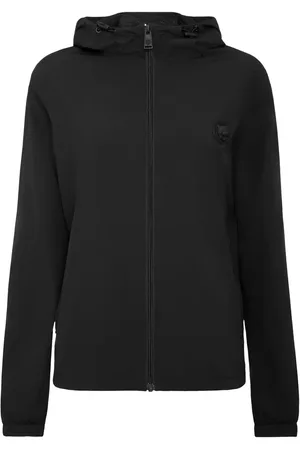 Philipp Plein Sudadera con capucha y parche del logo