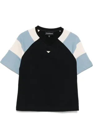 Emporio Armani Camiseta con logo bordado