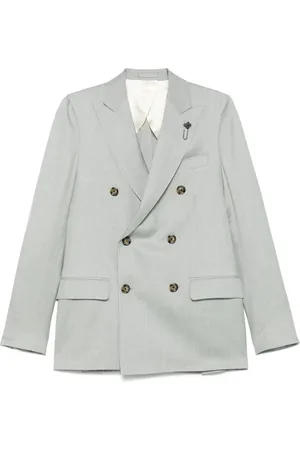 LARDINI Blazer con doble botonadura