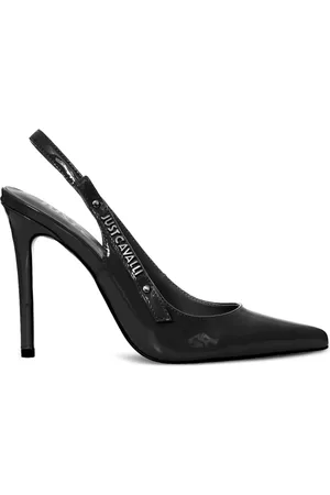 Roberto Cavalli Zapatos de tacón con letras del logo