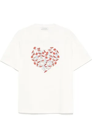Lanvin Camiseta con estampado floral