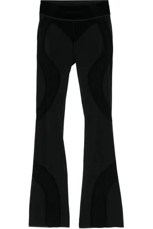 MISBHV Pantalones acampanados afelpados