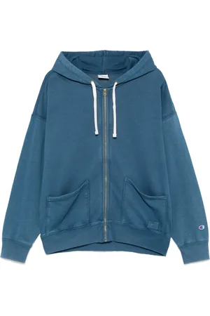 Champion Sudadera con capucha y parche del logo