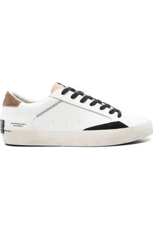 Crime london Zapatillas con efecto envejecido