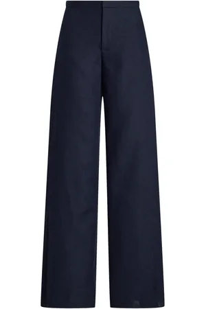 Ralph Lauren Pantalones rectos de lino