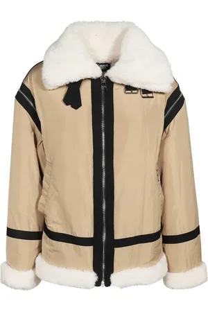 Karl Lagerfeld Chaqueta de pelo artificial de x Cara Delevingne