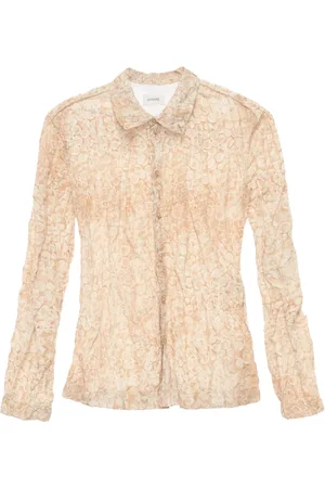 LEMAIRE Camisa con efecto arrugado