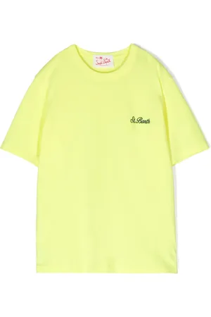 MC2 SAINT BARTH Camiseta con logo bordado