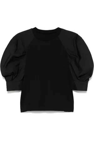 SACAI Camiseta con mangas en contraste