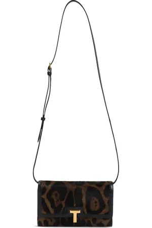 Tom Ford Cartera con motivo de leopardo