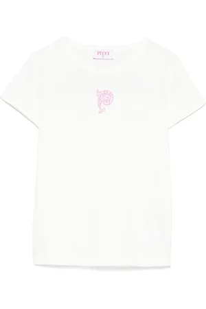 PUCCI Junior Camiseta con logo estampado