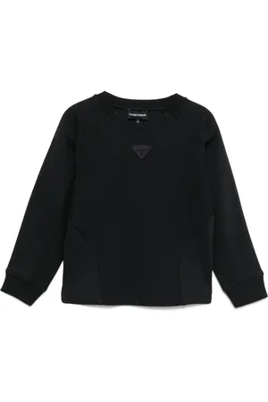 Emporio Armani Sudadera con parche del logo